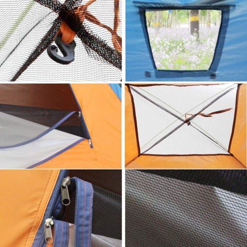  QTDS Outdoor kleines Zelt 2 Menschen automatische licht tragbare Wasserdichte Zelt Kinder treten gruen einzigen Zelt