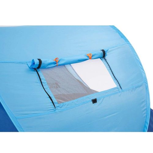  QTDS Camping Zelte 4-6 Personen Sofort Pop-Up Einfache Schnelle Einrichtung, 2-Tuer-Netzfenster Wasserdicht Grosse Familie Privatsphaere Zelt Reise