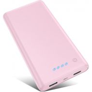 Portable Charger Power Bank 26800mah,Ultra-High Capacity Safer External Cell Phone Battery Pack,2 USB Output High Speed Charging Power bank Compatible with iPhone 15/14/13/12/11 Samsung Android-Pink