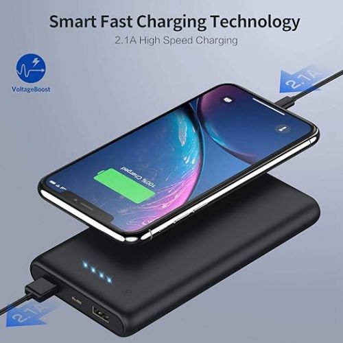  Portable Charger Power Bank 26800mah,Ultra-High Capacity Safer External Cell Phone Battery Pack,2 USB Output High Speed Charging Power bank Compatible with iPhone 15/14/13/12/11 Samsung Android LG etc