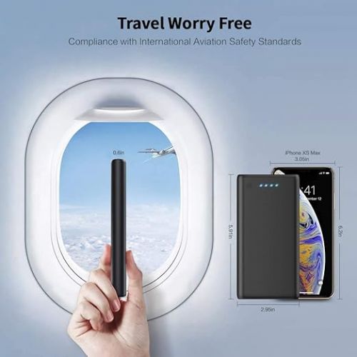  Portable Charger Power Bank 26800mah,Ultra-High Capacity Safer External Cell Phone Battery Pack,2 USB Output High Speed Charging Power bank Compatible with iPhone 15/14/13/12/11 Samsung Android LG etc