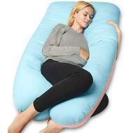 [아마존 핫딜] QUEEN ROSE Pregnancy Pillow(Double Sided)-U Shaped Maternity Body Pillow with Cover