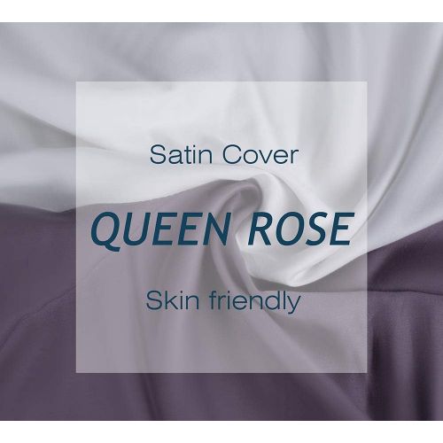  [아마존베스트]QUEEN ROSE Pregnancy Body Pillow-U Shaped Maternity Pillow for Pregnant Women,with Satin Cover