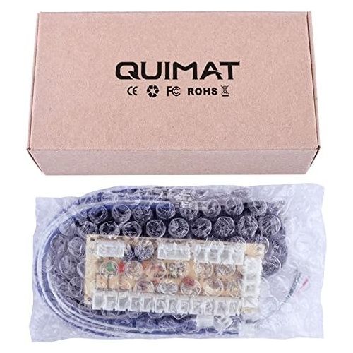  [아마존베스트]Quimat Zero Delay Encoder Quimat PC to USB Arcade Joystick For MAME Jamma & Other PC Fight Game