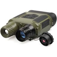 [아마존베스트]QUNSE Night Vision Device, 7x Night Vision Binoculars from 400 m in Dark, 640 x 480p HD Photo Camera Video Recorder, 31 mm Lens Digital Night Vision Device with 4 Inch Large Screen