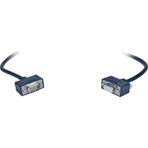  QVS CC320M1-35 35 ft. High-Performance Ultra Thin VGA-QXGA HD15 Male to Female Tri-Shield Cable