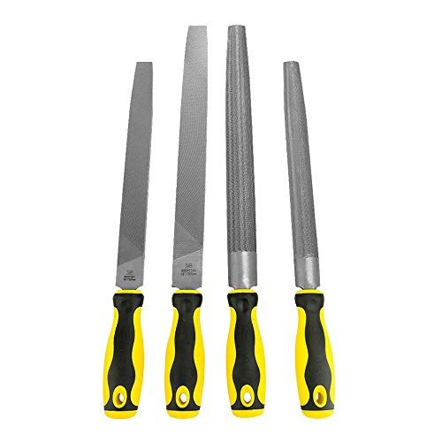 QWEA File Set,Metal File,High Carbon Steel File,fine Tooth,medium Tooth,coarse Tooth,flat File And Semicircular File,wide Range Of Application,metal Material,wood Material,leather Mater