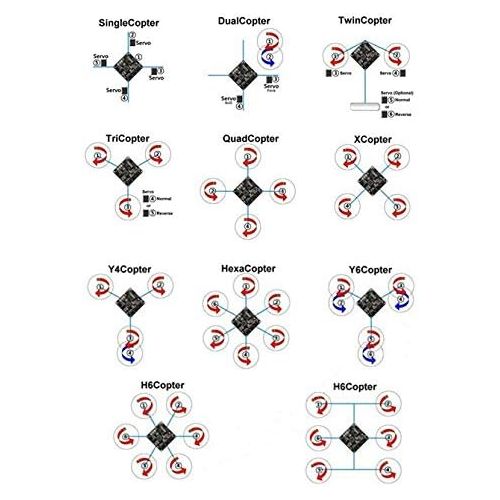  QWinOut V2.3 KK Flight Control Circuit Blackboard v5.5 KK Multicopter for 4 Axle DIY RC Drone Quadcopter Aircraft