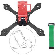 QWinOut T210 5 inch Truex 210mm Quadcopter Frame Kit Carbon Fiber Rack FPV Camera Fixed Mount TPU for GoPro 7/6/5 Freestyle Whoop Drone (30degree Red)