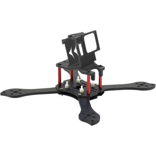  QWinOut T210 5 inch Truex 210mm Quadcopter Frame Kit Carbon Fiber Rack FPV Camera Fixed Mount TPU for GoPro 7/6/5 Freestyle Whoop Drone (20degree Black)