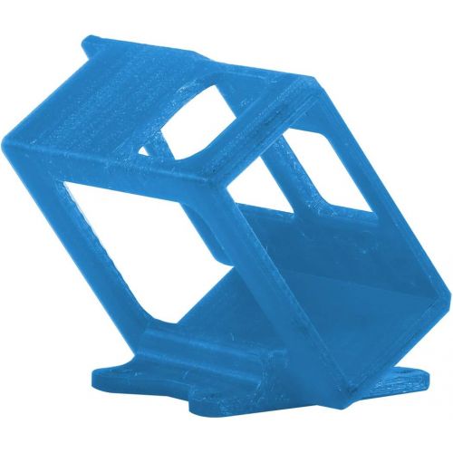  QWinOut 3D Print TPU Camera Mount 20 Degree 3D Printed Camera Holder 3D Printing Protective Cover for Gopro Hero 8 OWL260 Frame DIY RC Drone FPV Racer (Blue)