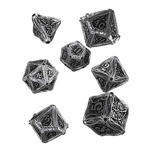  Q Workshop Call of Cthulhu Metal Dice Set