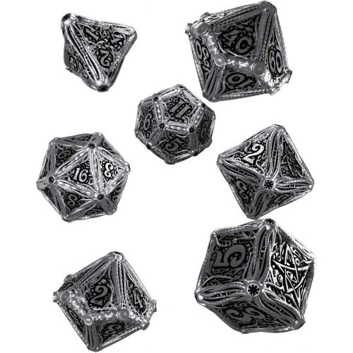  Q Workshop Call of Cthulhu Metal Dice Set