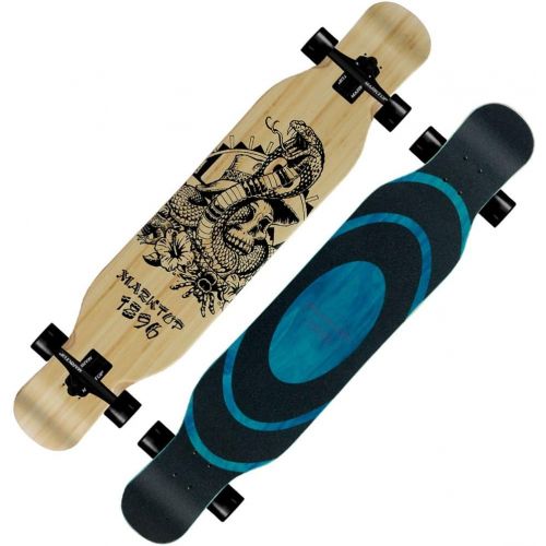  QYSZYG Brettbuerstenstrassenreisestrassenbrett des Tanzenbrettes Tanzenbrett-Rollers Vier langes Skateboard (Farbe : C)