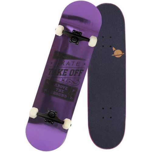  QYSZYG Erwachsener Roller-Tanzentanzbrettbuerstenstrassenanfanger Longboard-Skateboards Skateboard (Farbe : B)