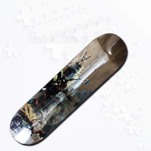  QYSZYG Authentische Skateboard Anfanger Jungen und Madchen Strasse Skateboard Multi-Style optional Skateboard (Farbe : C)