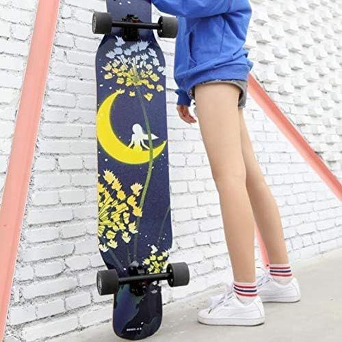  QYSZYG Allyight Longboard/Sportboard Allrad Roller/Skateboard/Anfanger Skateboard (Color : C)