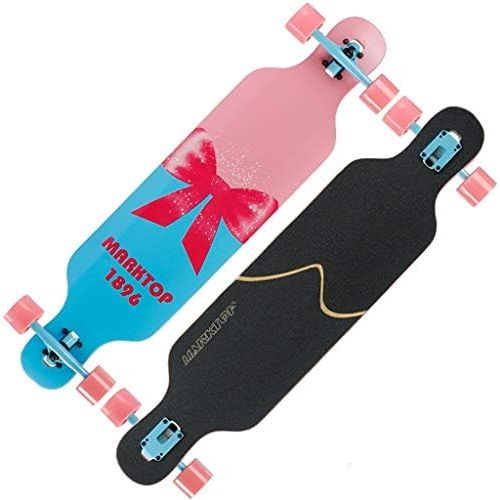  QYSZYG Longboard Skateboard Erwachsene professionelle Jungen und Madchen Reisen Pinsel Street Dance Dance Board Allround-Anfanger Skateboard (Farbe : C)