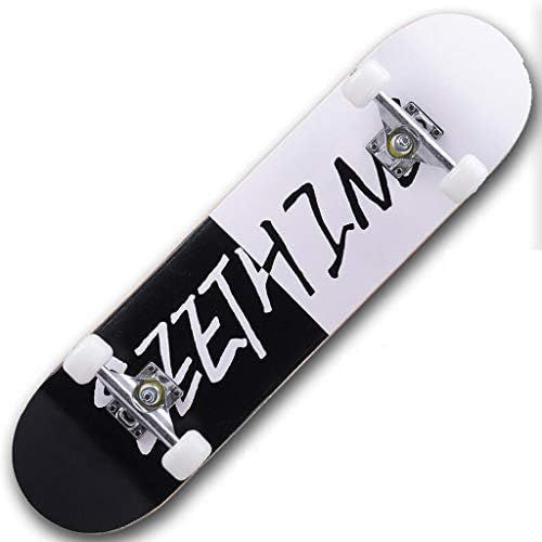  QYSZYG Persoenlichkeit Doppel Rocker Skateboard Buerste Street Fancy Skateboard Spezielle Chromstahl Lager Skateboard Sicherheit und Stabilitat Skateboard (Farbe : C)