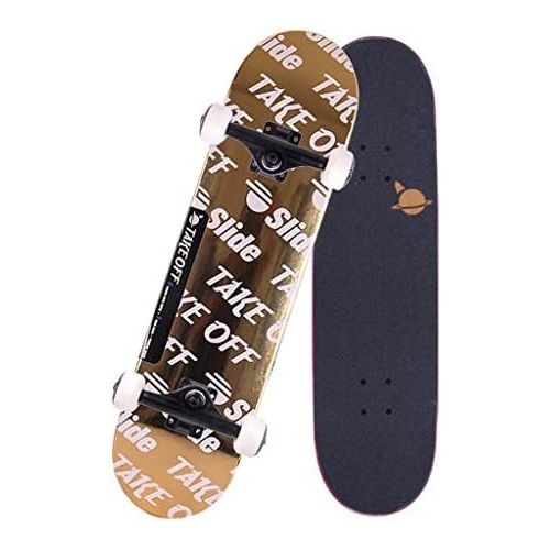  QYSZYG Brushboard-Strassenroller des Longboard vierradriger Skateboardanfanger Erwachsener Teen Skateboard (Farbe : B)