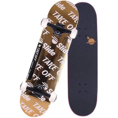  QYSZYG Brushboard-Strassenroller des Longboard vierradriger Skateboardanfanger Erwachsener Teen Skateboard (Farbe : B)