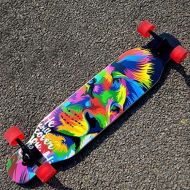 QYSZYG Skateboard/Allround-Langboard/Trittbrett mit Vier Radern und Skateboard Skateboard (Color : A)