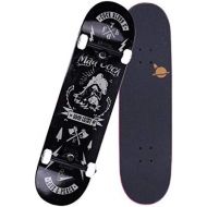 QYSZYG Cooles Skateboard/Persoenlichkeit Multi-Pattern/professionelle Montage Skateboard Anfanger Grundskateboard Skateboard (Color : C)