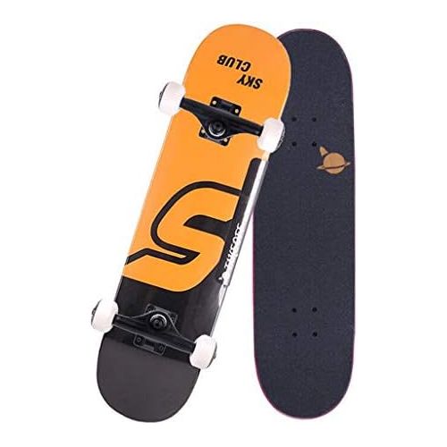  QYSZYG Anfanger-Roller-Skateboard-Doppel-Oberes Jungenmadchenbrettauto-Mehrfachartwahl Skateboard (Farbe : B)