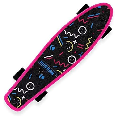  QYSZYG Kleine Fischplatte Skateboard Erwachsenen Anfanger vierradiger Roller Fischplatte Multi-Style Wahl Skateboard (Farbe : B)