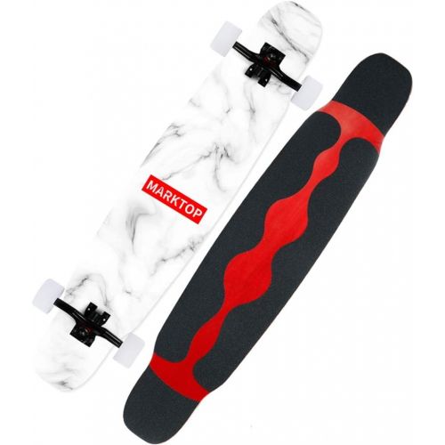  QYSZYG Erwachsener Mann des mannlichen und weiblichen langes Brett-Anfanger des Skateboards Langer Roller Rollerbuerstestrassen-Tanzvorstand Skateboard (Farbe : C)