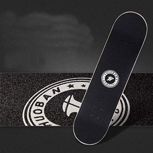  QYSZYG Skateboard Professionelles Board Double-Up-Skateboard-Anfanger Schritt fuer Schritt Brush Street-Variante fuer vierradrige Madchen Skateboard (Farbe : A)
