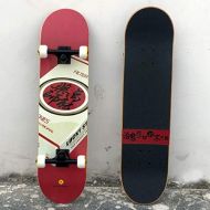 QYSZYG Skateboard Profi Board Double-Up Skateboard Anfanger Erwachsener Skateboard mit Vier Radern, Gewicht 300 kg Skateboard (Color : B)
