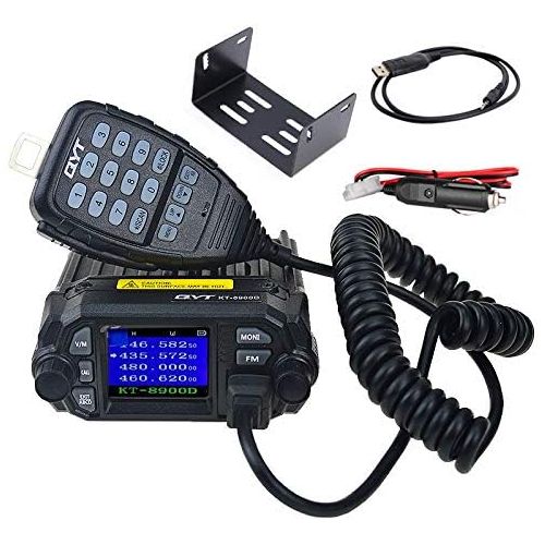  QYT KT-8900D Dual Band Mini Car Radio Mobile Transceiver