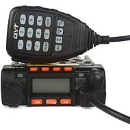 QYT KT8900 Mini Dual Band Car Radio, VHFUHF 136-174400-480MHz 25W20W Mobile Transeiver, Black