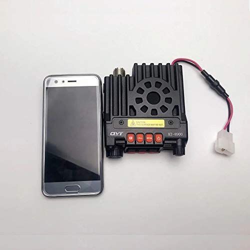  QYT KT-8900 Dual Band 25-Watt Mini Mobile Transceiver 136-174MHz400-480MHz Portable Ham Radio (Free Cable)