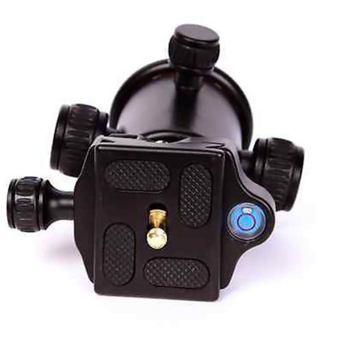  QZSD-02 360℃ Aluminum Ball Head + Quick Release Plate for Camera Tripod Monopod