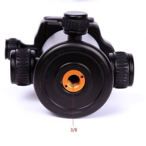  QZSD-02 360℃ Aluminum Ball Head + Quick Release Plate for Camera Tripod Monopod