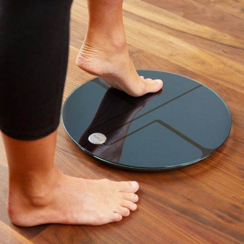  QardioBase 2 Wireless Smart Scale and Body Analyzer - Volcanic Black