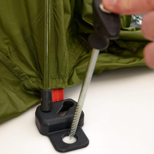  Anglerzelt Qeedo - Quick Bivvy 2, Angelzelt, Sekundenzelt, Karpfenzelt, Quick up System - oliv