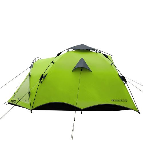  QeedoQuick Oak Tent - for 3People - Quick-Up System Puts up Tent in Seconds