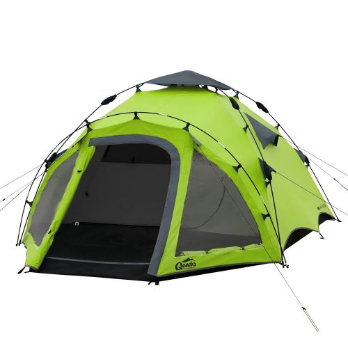  QeedoQuick Oak Tent - for 3People - Quick-Up System Puts up Tent in Seconds