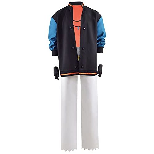  할로윈 용품Qi Pao SK8 The Infinity Joe Cosplay Costume for Men Jacket Coat Pants Full Set with Accessories for Halloween Outfits