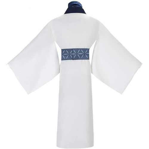  할로윈 용품Qi Pao Jujutsu Kaisen Sukuna Ryomen Cosplay Uniform Costume White Kimono Full Set Halloween Outfit