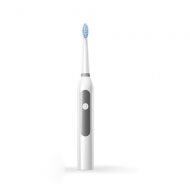 Qi Peng-//electric toothbrush - Male and Female Adult Couple Home Non-Rechargeable Automatic Super Soft Waterproof Sonic Toothbrush Electric Toothbrush (Color : Blue, UnitCount : 2