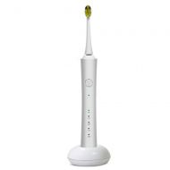 Qi Peng-//electric toothbrush - Adult Rechargeable Home Super Automatic Sonic Toothbrush Soft Hair Bright White Waterproof Couple Toothbrush Electric Toothbrush (Color : Black)