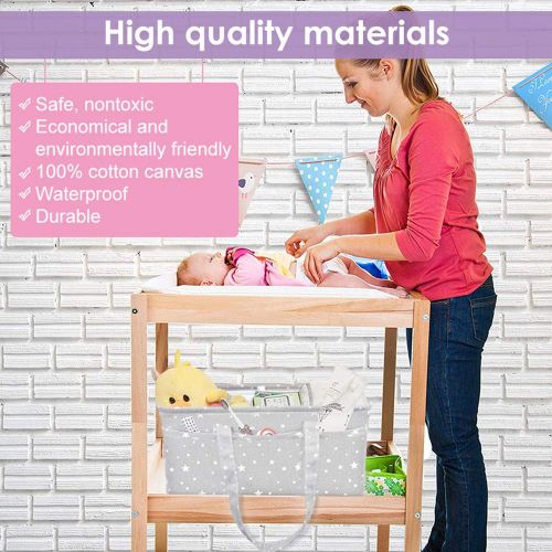  Qianbird [가격문의]Diaper Caddy | Diaper Caddy Organizer | Diaper Organizer Caddy | Caddy Organizer | Baby Organizer | Baby Basket | Baby Gifts | Baby Items for Newborns