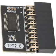 Asus Tpm Module Tpm 2.0 Encryption Security Module PCB Tpm 2.0 Encryption Security Module 20Pin 2 10P Standalone Crypto Processor Tpm 2.0 Module for Win11 for Gigabyte for Asus