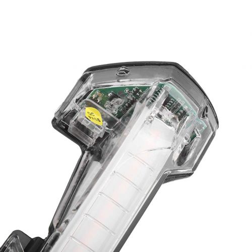  Qiilu 1 Pair Car Rear View Mirror Flowing Turn Signal Light Cover for VW Passat B8 2014-2018