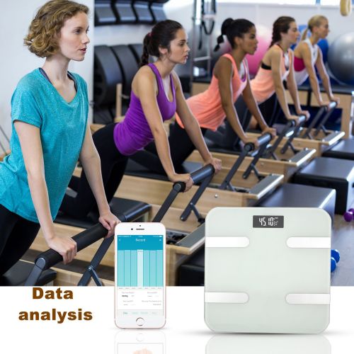  Qingta Bluetooth Smart Body Fat Scale Monitor Body Fat,Scale Body Fat,Total Body Water,Muscle...