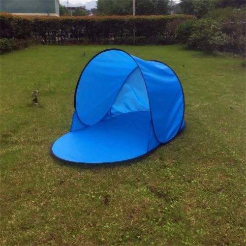  Qinnyo Easy Pop Up Beach Tent,Automatic Pop-Up Quick Open Tent Portable Shark Beach Tent Outdoor Waterproof Tent